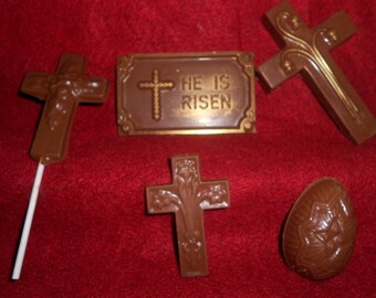 Chocolate Crosses - Religious Candy - Religious Chocolate