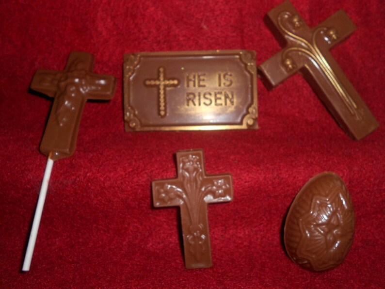 Chocolate Crosses Religious Candy Religious Chocolate Etsy