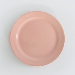 Vintage 40s Large Pink Lu-Ray pastels USA platter Plate