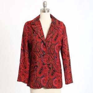 70s Paisley Blazer - Etsy 70s Paisley Blazer - Etsy