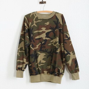 80s Duck bay Camo sweatshirt