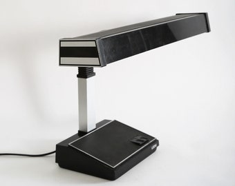 Vintage 80s LEDU gooseneck desk lamp