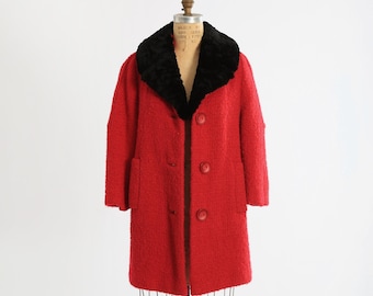 秋の霞のような高級ミンクファーコート | 50年代ヴィンテージのロング