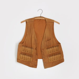 Vintage 30s 40s fishing hunting Vest
