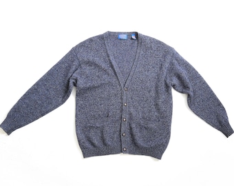 Sweter kardigan z wełny Pendleton Blue