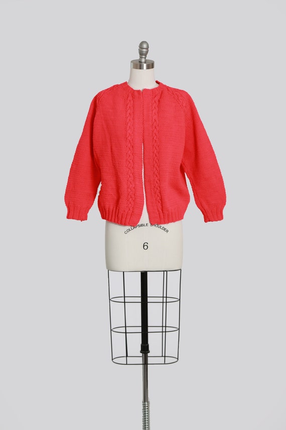 Lace Knit Cardigan 60s
