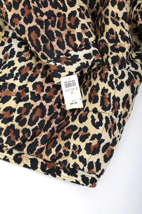 90s oversized leopard print jacket | Vintage 1990… - image 4