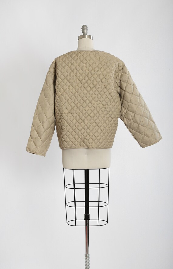 Quilted down filled liner jacket View 6