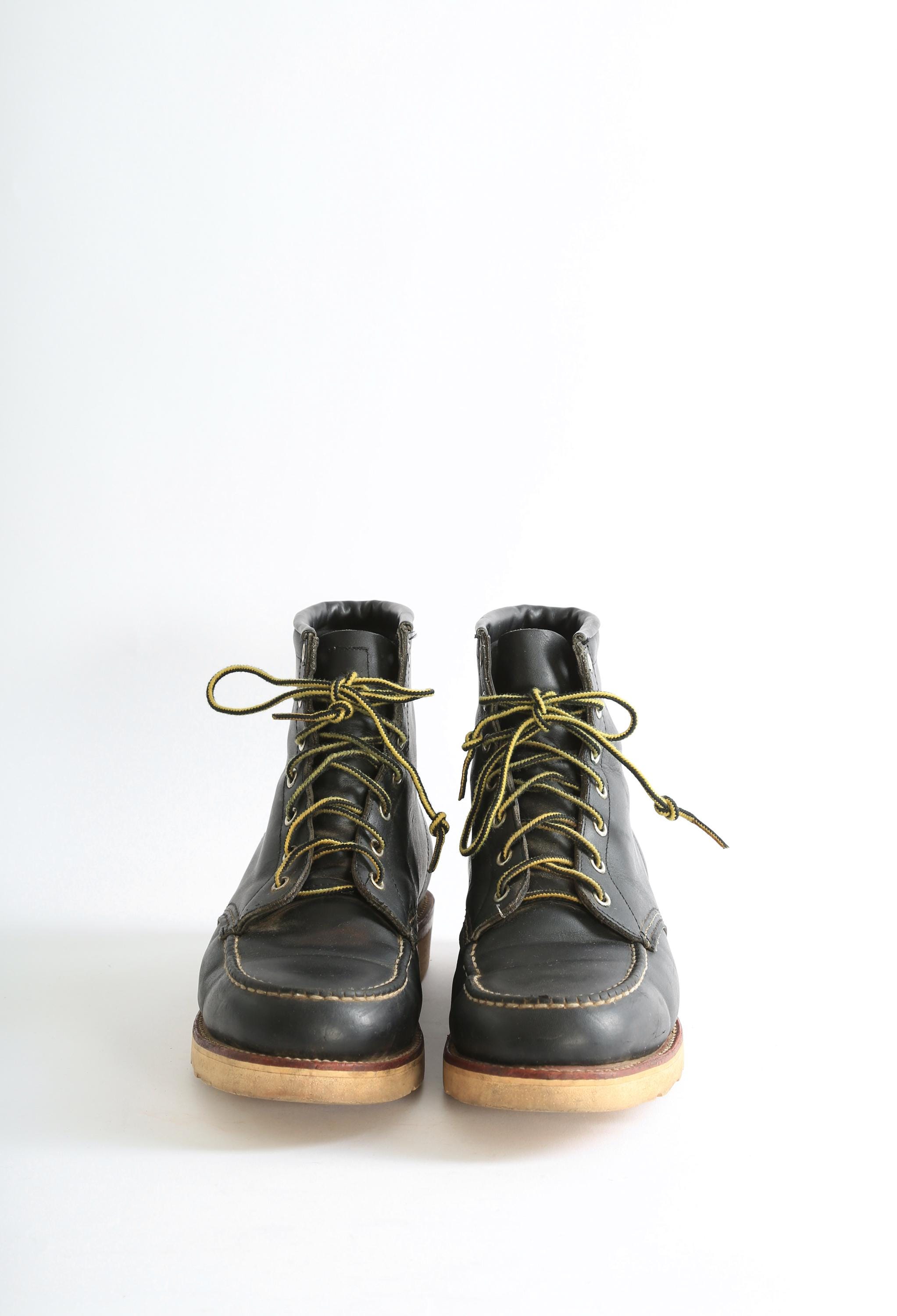 RARE ORIGINAL CHIPPEWA | Men’s Black Leather Work Chukka Boots Vintage ?? Made Chippewa Men main image 2