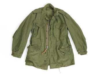 Vintage M 51 US Army Field Coat Jacket 1950sz Long Small - Etsy
