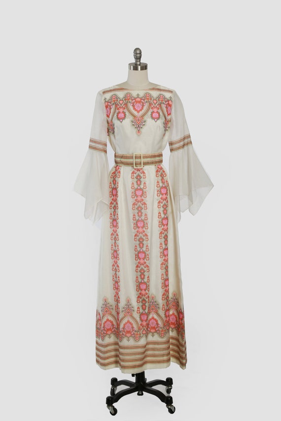 1960s/70s Alfred Shaheen-esque dress