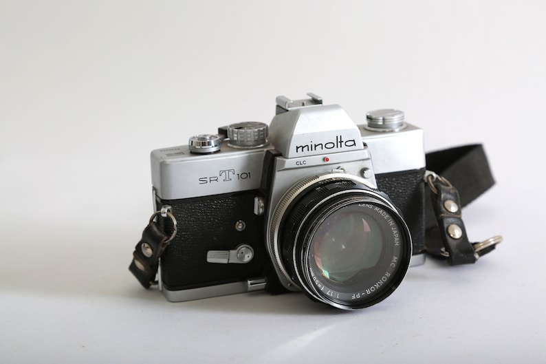 Vintage Minolta SET 101 film camera 35mm Minolta camera image 1