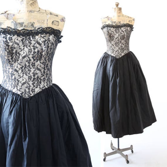 black gunne sax dress