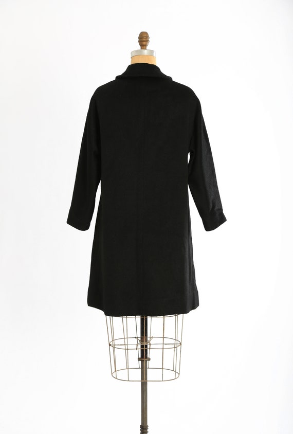 Betty Rose mohair coat | Vintage 50s black mohair… - image 7