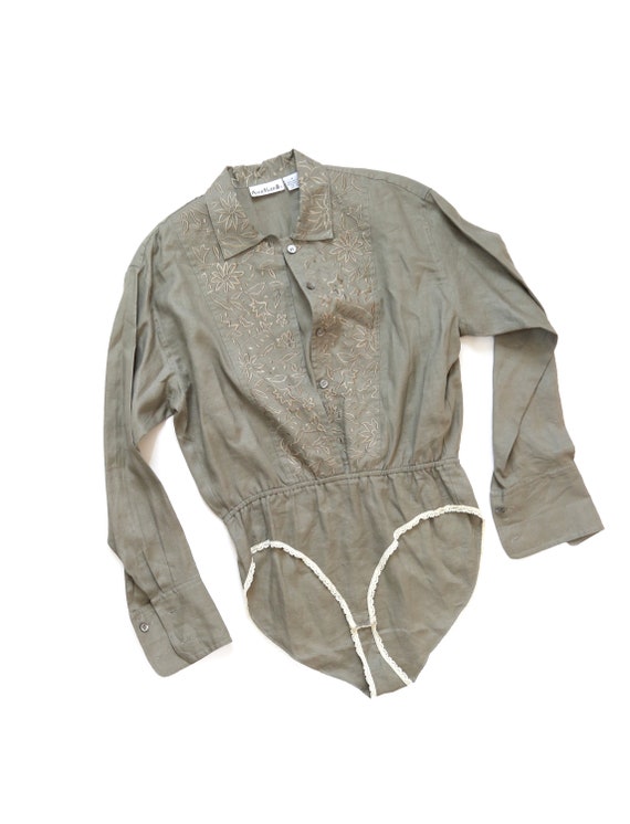 linen bodysuit