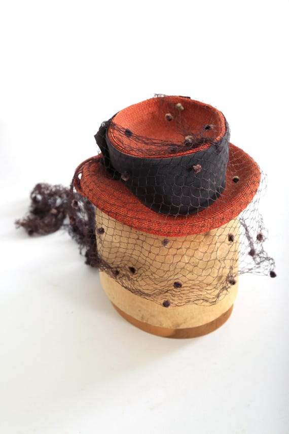 Hat vintage German box top straw hat Vintage 1920s Hirschheimer Bros. Co. Men main image 2