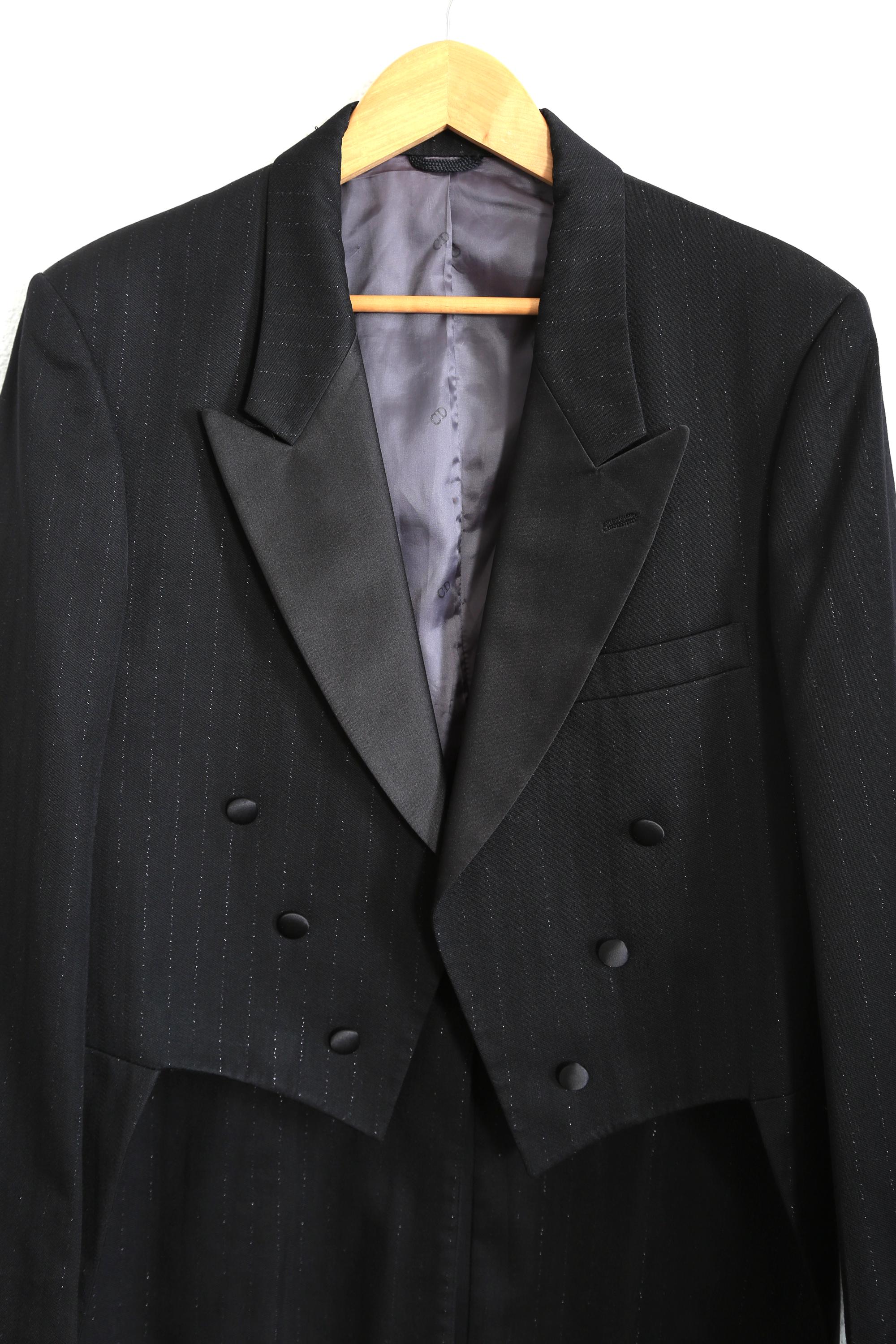 80s-90s ビンテージ Christian Dior スーツ ＊ Vintage 90s Mens Christian Dior 100% Pure Virgin Wool Suit