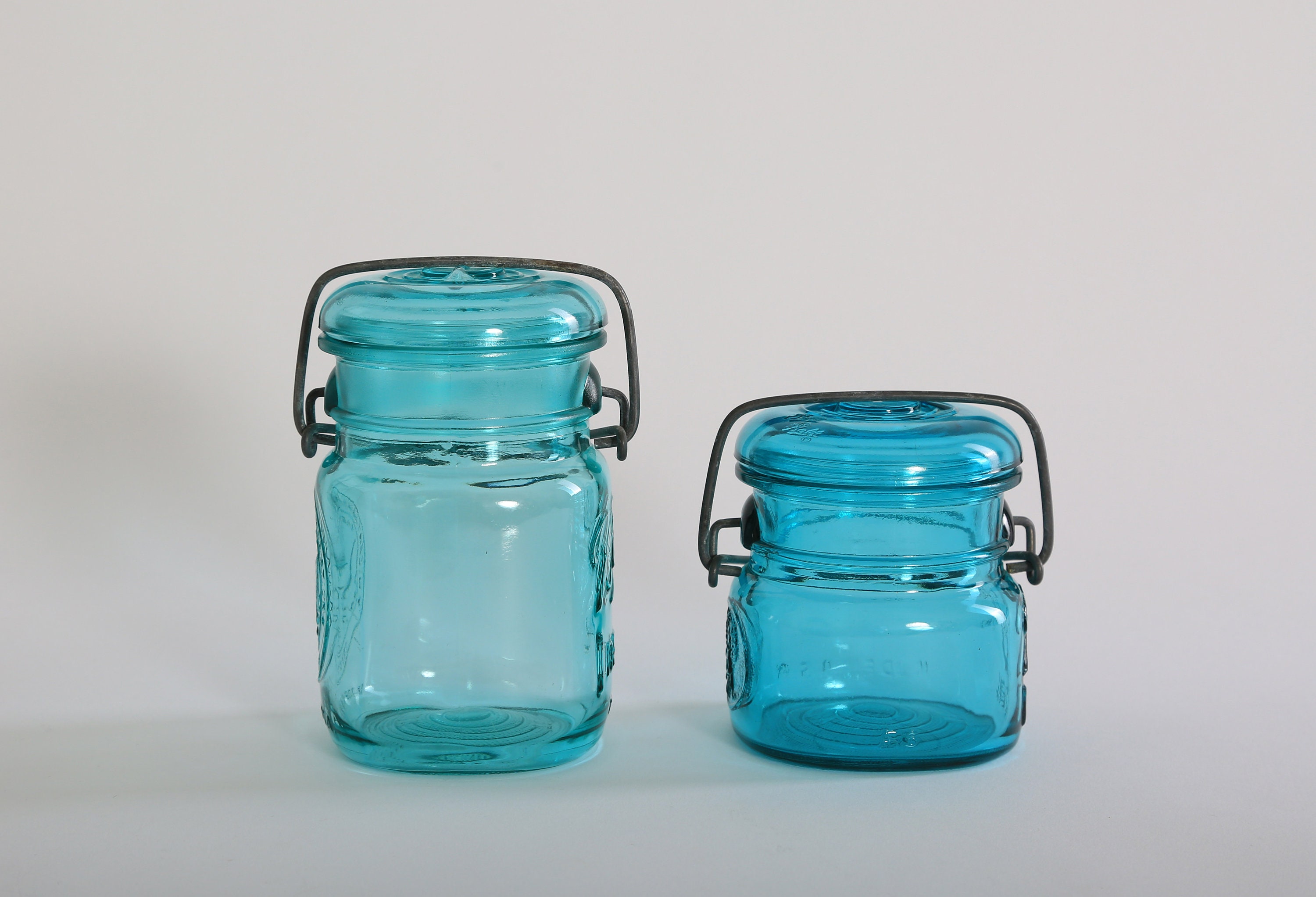 Vintage Ball Blue Bicentennial 1776 | 1976 Mason Jars Set - Etsy