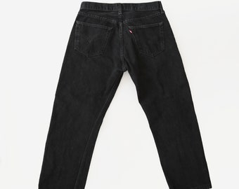 パンツ 80s vintage Levi's 501 black denim pants Levis Vintage 501® Original Shrink-to-Fit™ Jeans Black