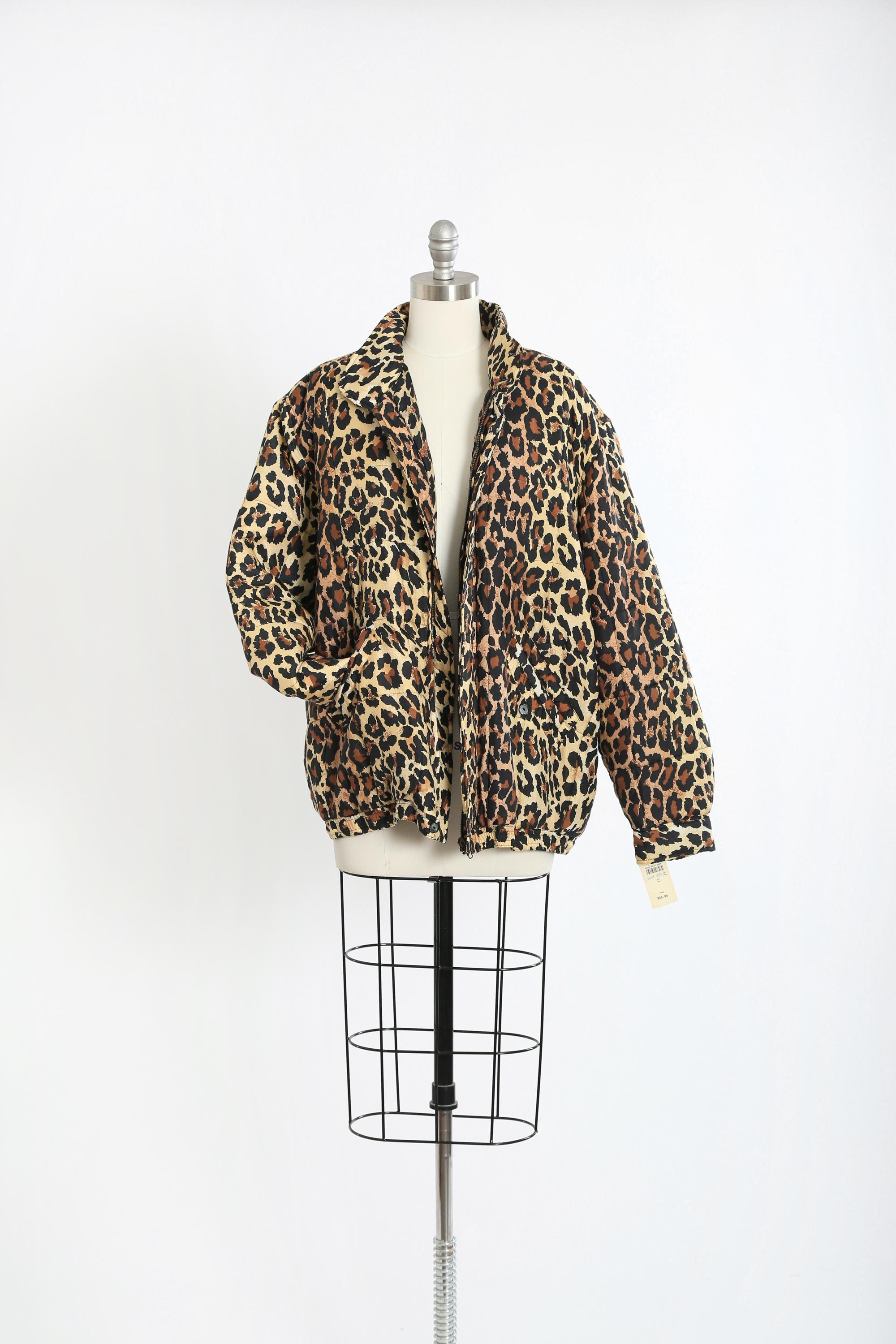 ジャケット・アウター BIBIY. CLUB LEOPARD JACKET Arlo Leopard Chore Jacket in Washed Leopard Print | Veronica Beard
