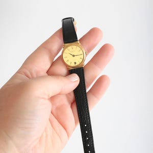Vintage Raymond Weil Geneve 18K gold plated Woman&#39;s watch