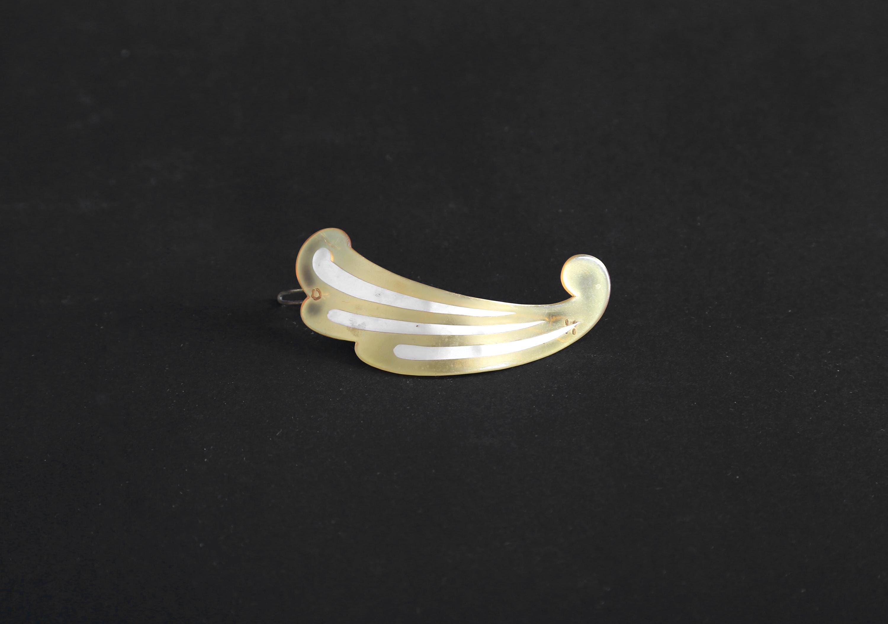 Vintage French Lucite Barrette Hair Clip - Etsy Israel display picture 2