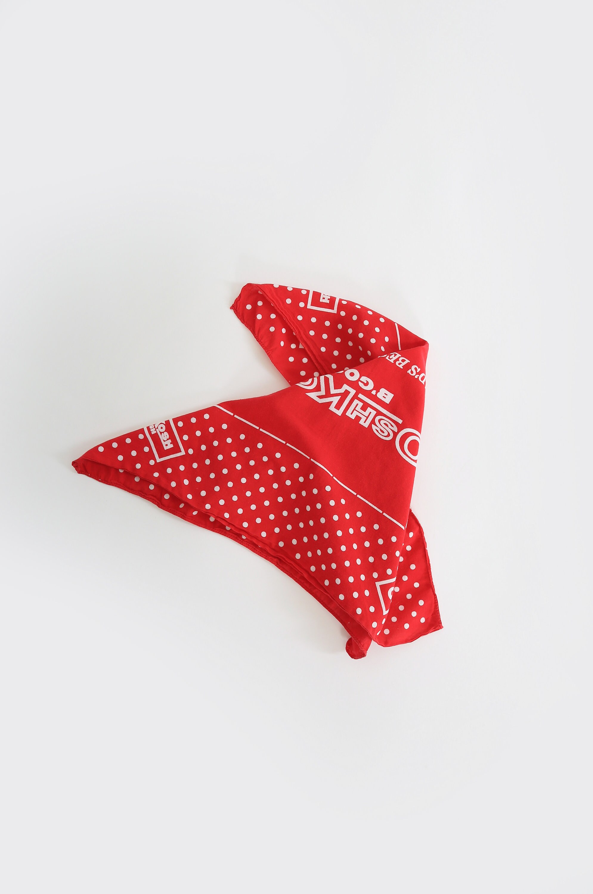 50s〜60s OSH KOSH B’GOSH USA製 襤褸 アートピース Vintage 60s OSHKOSH B'GOSH Red Union Made Bandana - Etsy