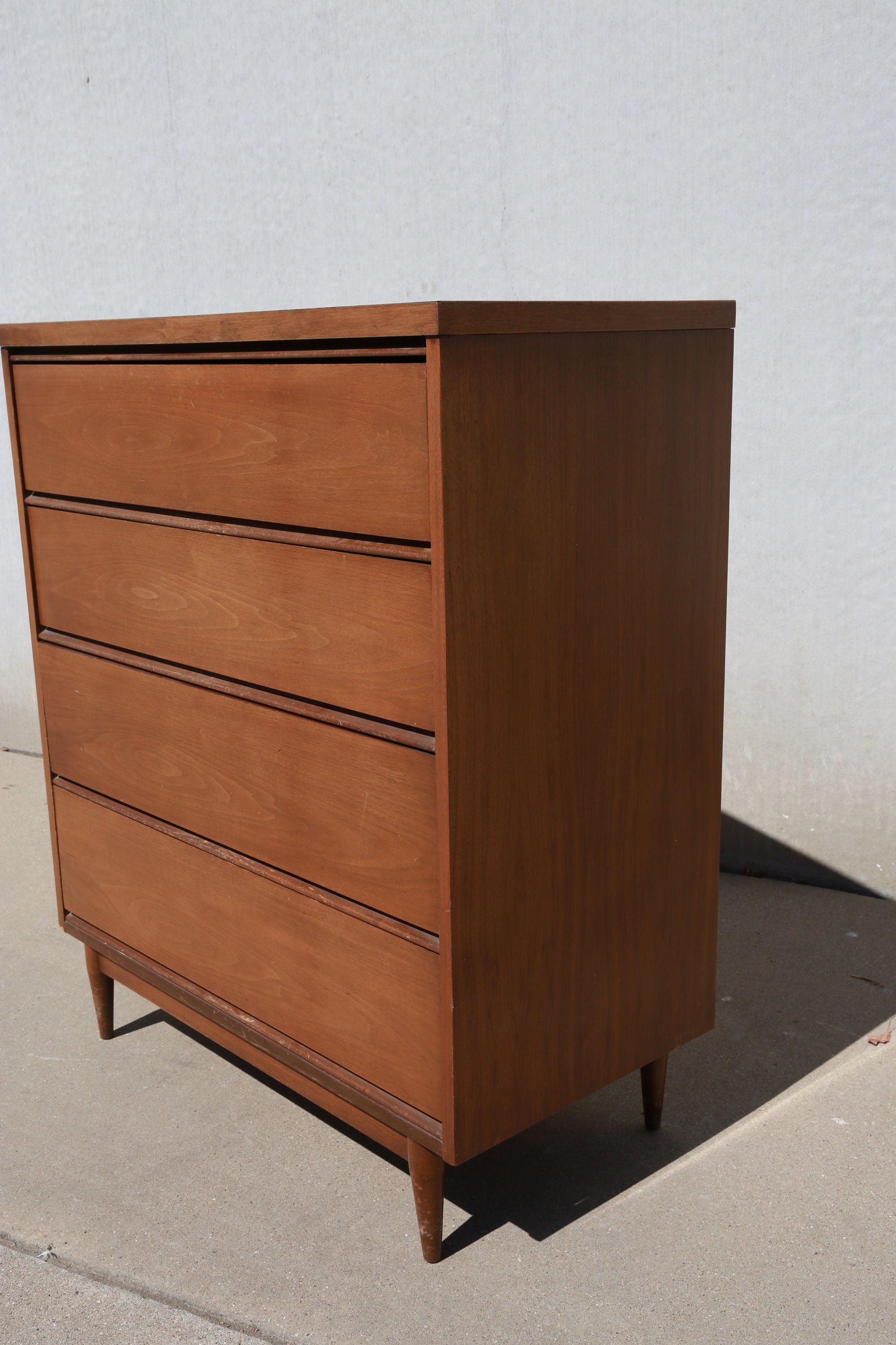 Vintage Mid Century Modern Broyhill Dresser Mcm Vintage Highboy