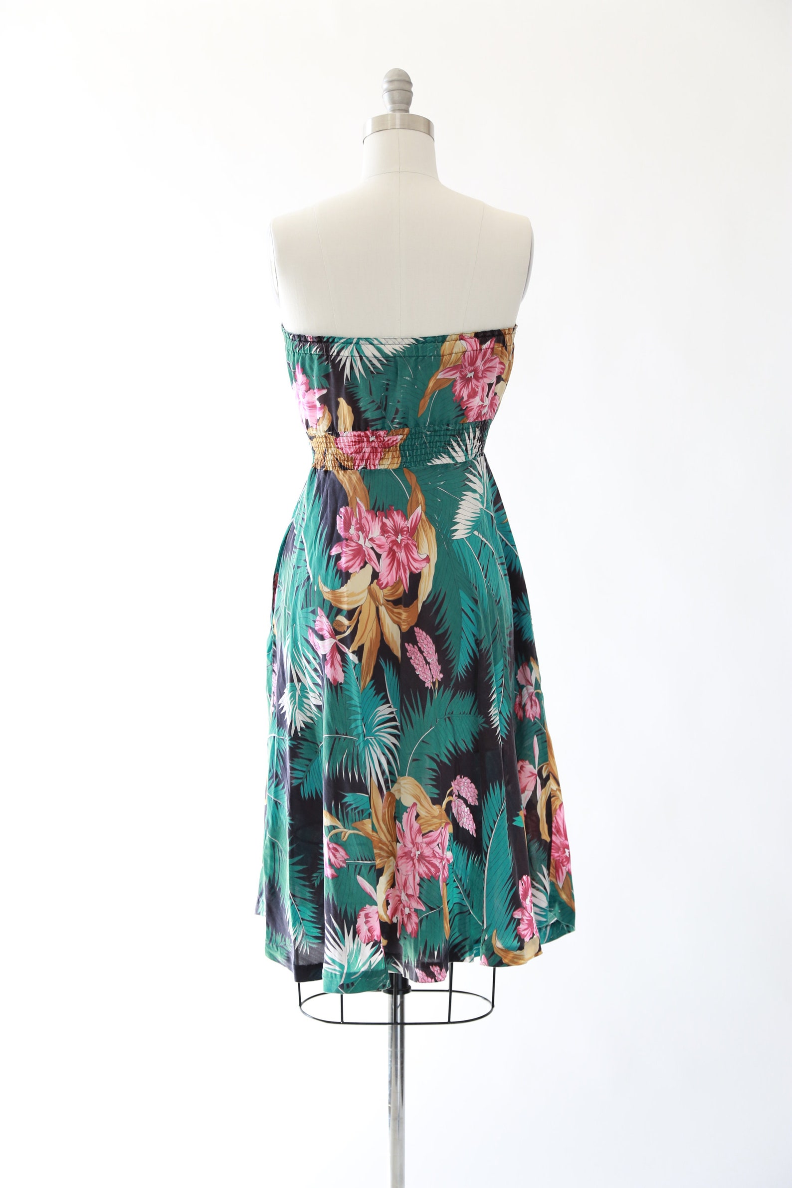 Sherry Holt tropical dress Vintage 70s Hawaiian dress | Etsy