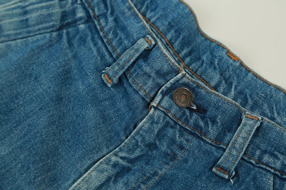 Levis cut off jeans | Vintage 70s orange tab Levi… - image 5