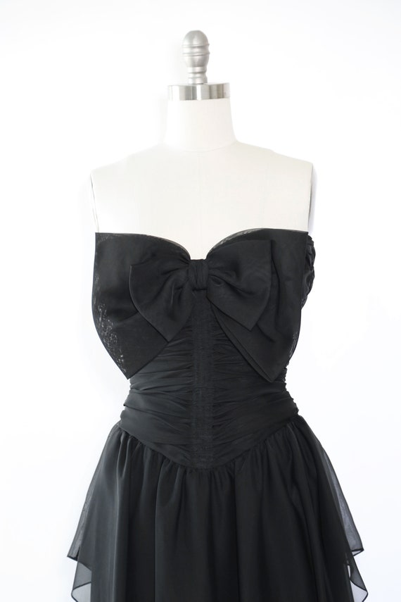 Frank Usher dress | Vintage 80s Avant Garde Bow d… - image 5