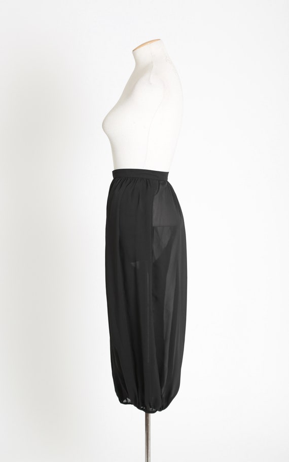 Harem pants | Vintage 60s sheer black harem genie… - image 7