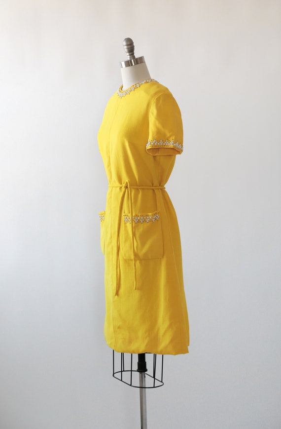 Carlye Linen dress | Vintage 60s Moygashel Linen … - image 6