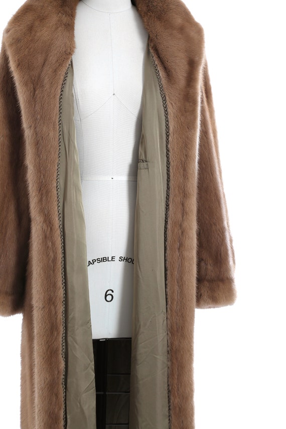 Autumn haze luxury mink fur coat |  Vintage 50s L… - image 6