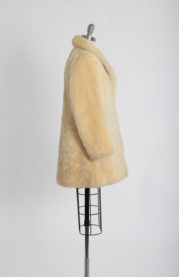 Vintage Eddie Bauer sheepskin sherpa shearling co… - image 5