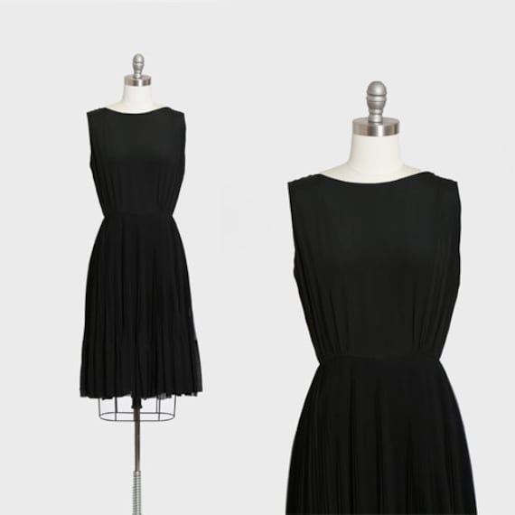 60s little black dress | Vintage 1960s Harou acco… - image 1