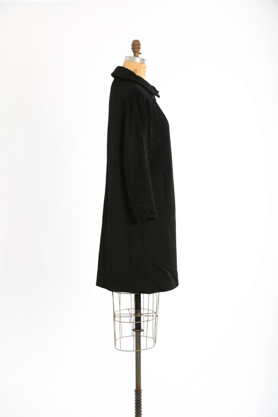 Betty Rose mohair coat | Vintage 50s black mohair… - image 5