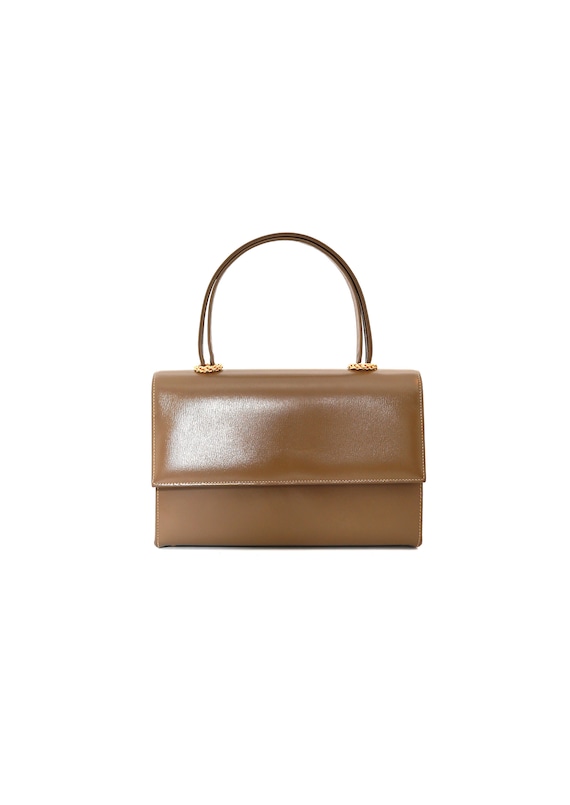 Marchioness purse | Vintage 60s brown leather kell