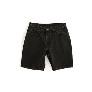 90s vintage Levi's 550 ブラックデニム ショート丈 W31 リーバイス 550 Levis W31 ブラックデニムパンツ 黒 90s