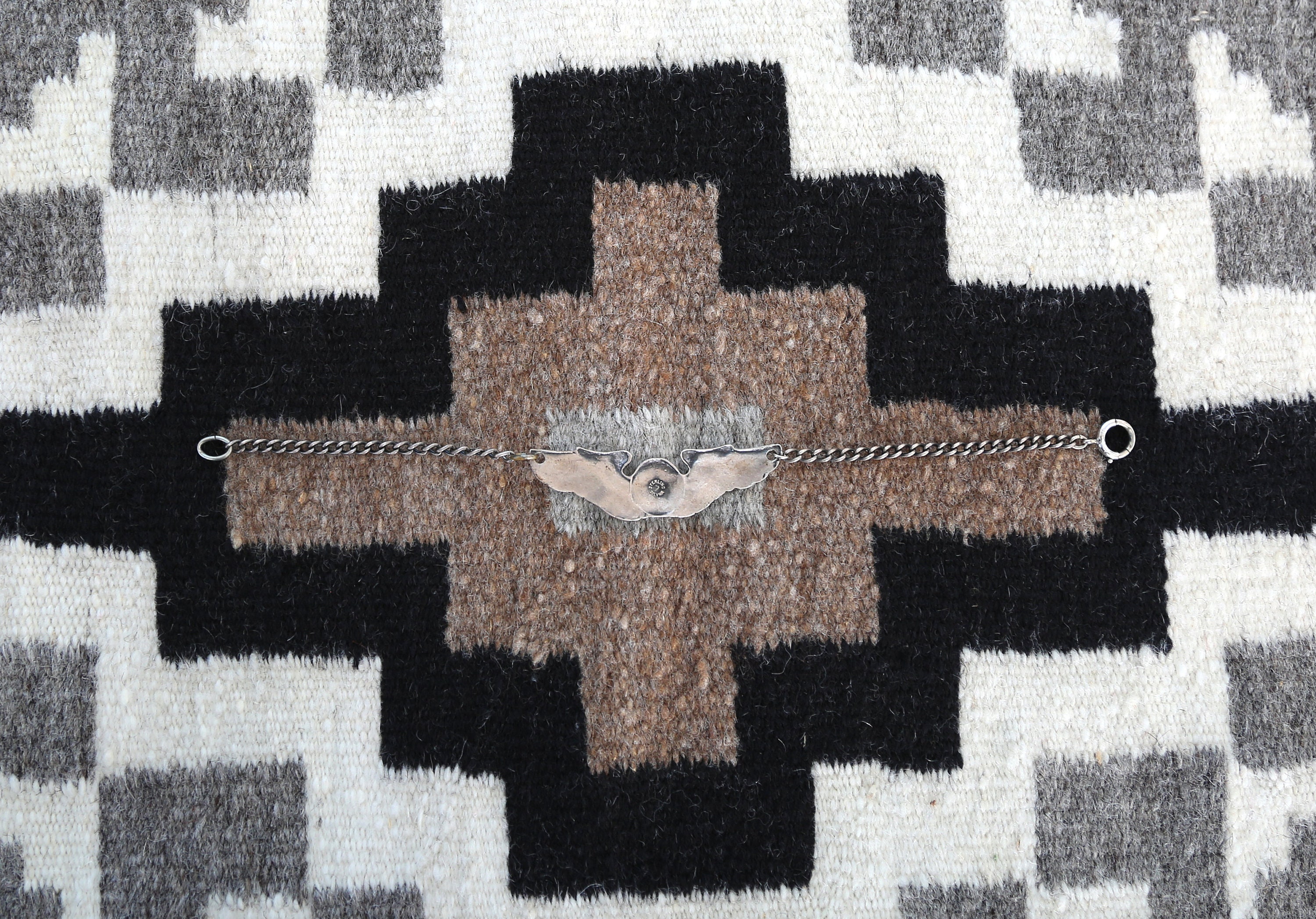Vintage 1940s WWII US. Army Air Force Flight Wings Sterling