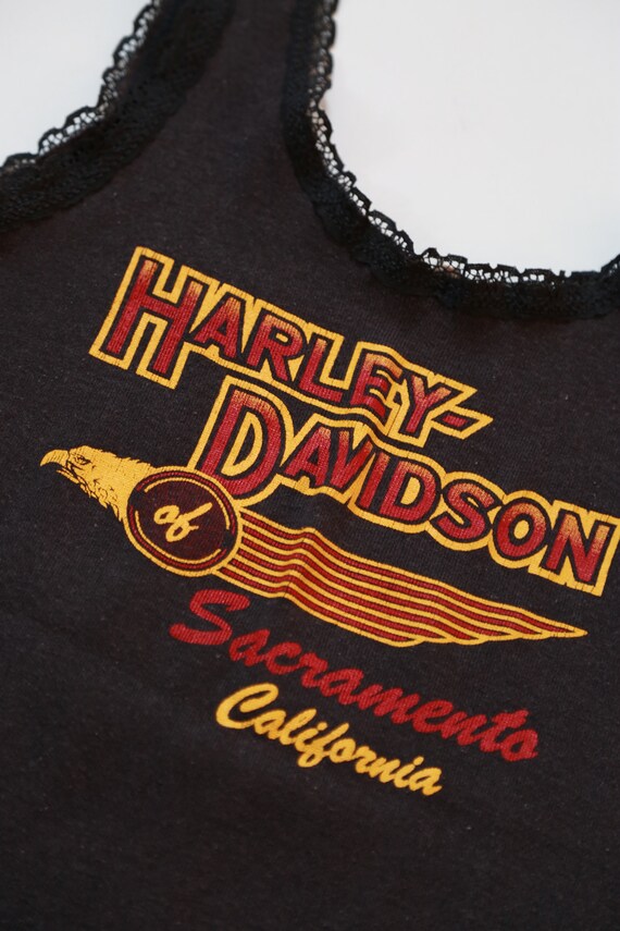 Harley-Davidson 3D 80s フリンジタンクトップ 楽天市場】古着 80'S Harley-Davidson ハーレーダビッドソン 3D