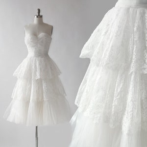 White Floral Fantasy Floral Lace Corset Wedding Dress, Alternative