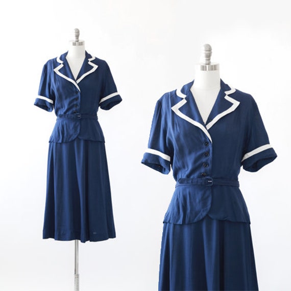 40s Sailor suit | Vintage 1940s I. Magnin sailor s