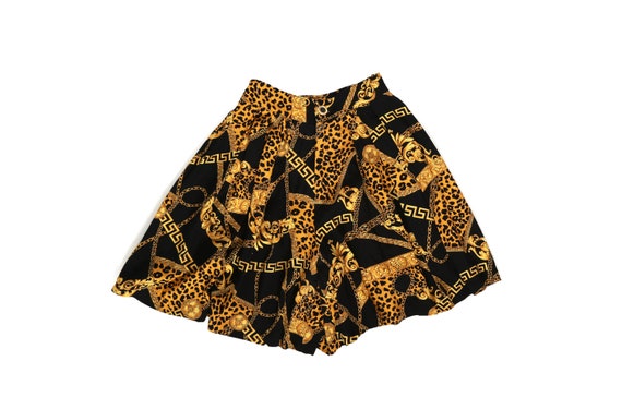 leopard print shorts | Vintage 90s versace style s