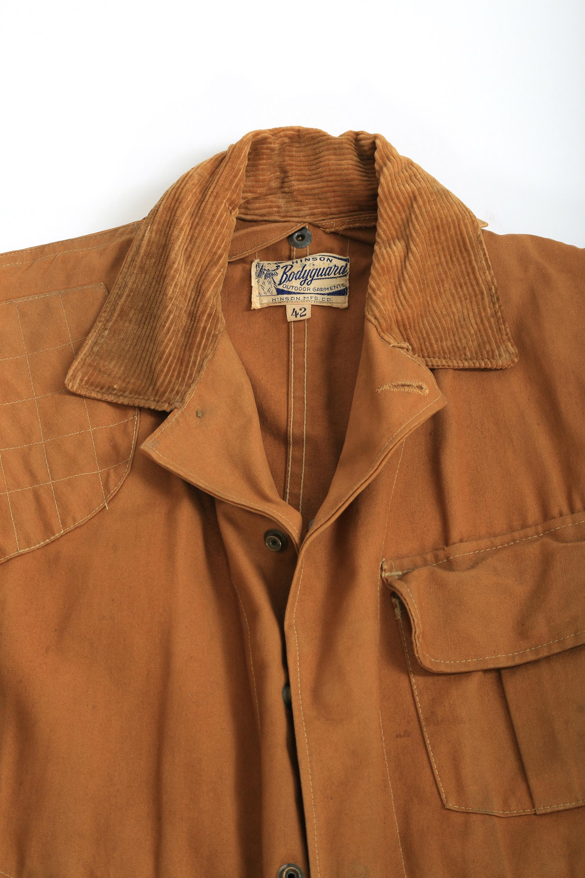 40s Hinson Bodyguard Canvas Hunting Jacket - Etsy