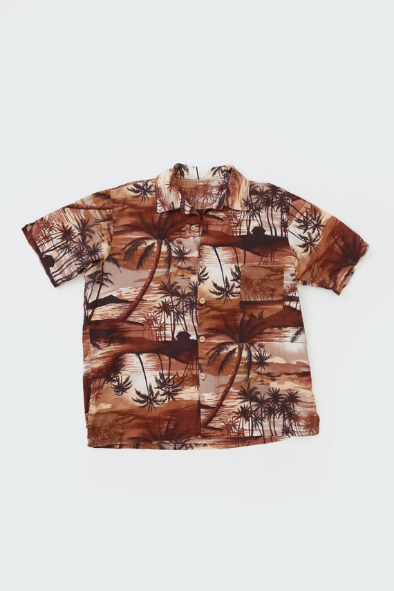 Vintage 60s Hawaiian shirt | 1960s tropical Hawaii