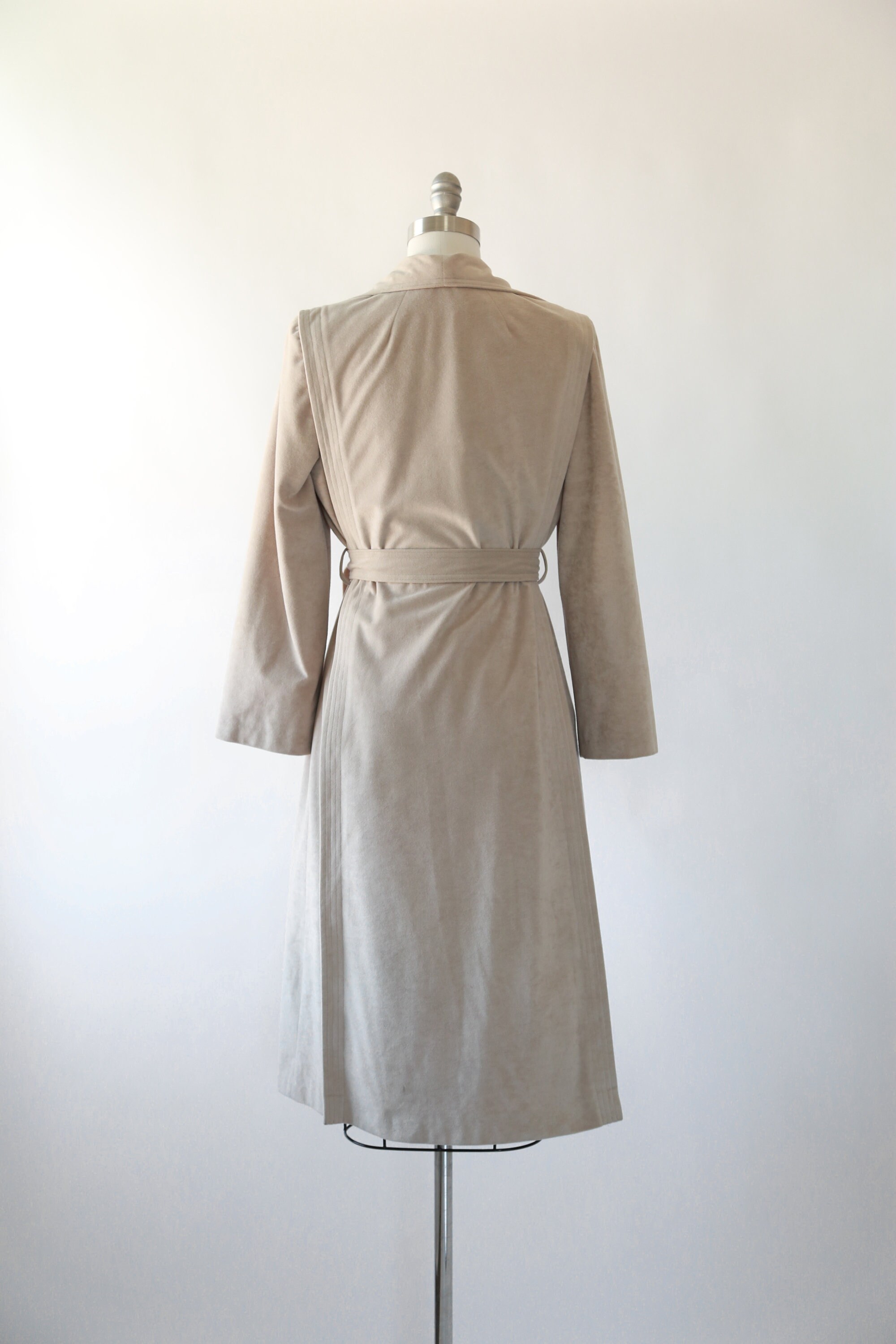 Skin Gear II Coat | Vintage 70s Non Leather Suede Trench