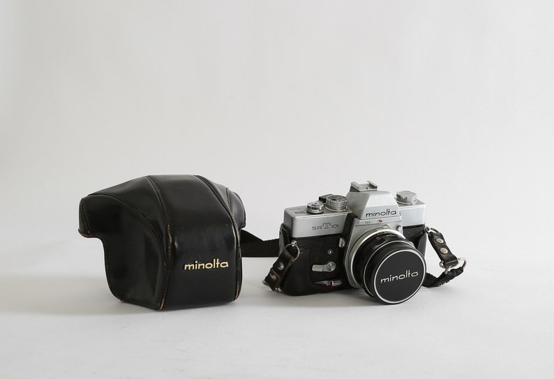 Vintage Minolta SET 101 film camera 35mm Minolta camera image 2