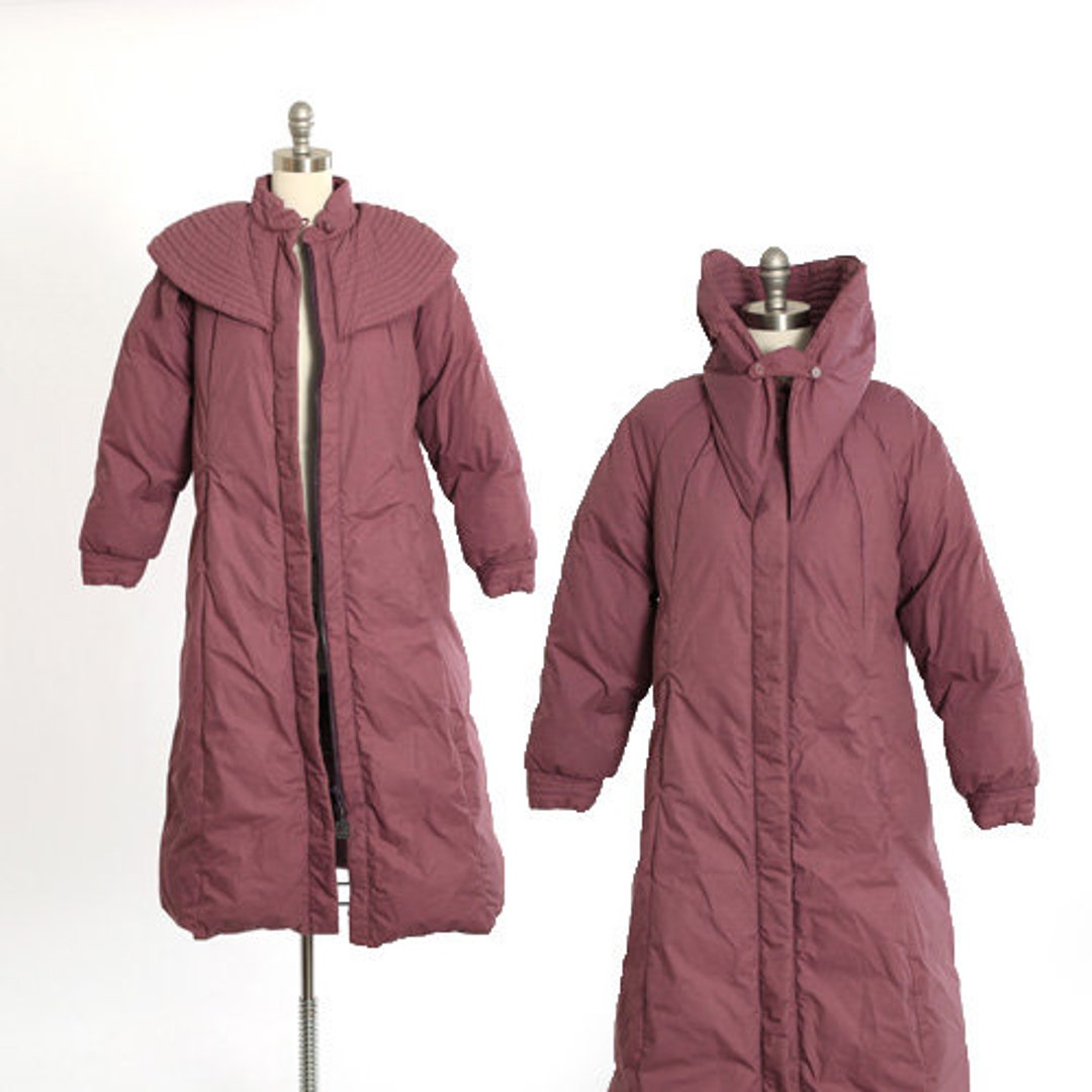Miya & Yoshi Puffer Parka | Vintage 90s Purple Quilted Down Miya & Yoshi Puffer Parka | Vintage 90s Purple Quilted Down
