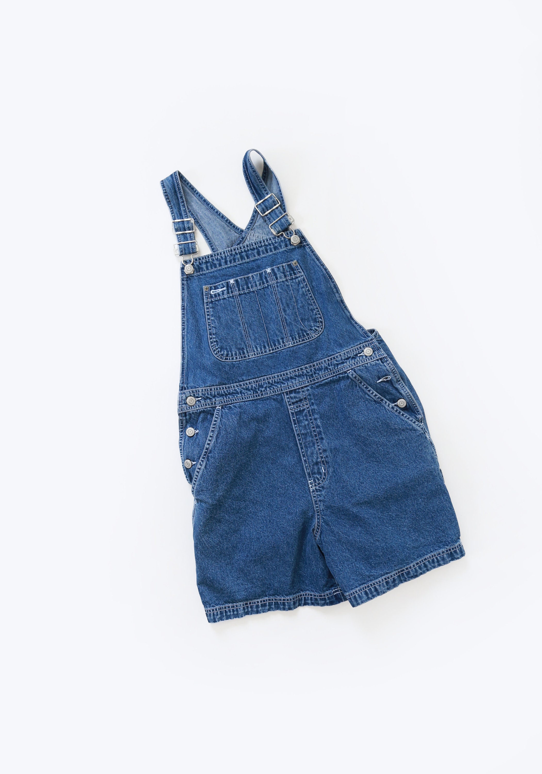 gap denim overall shorts